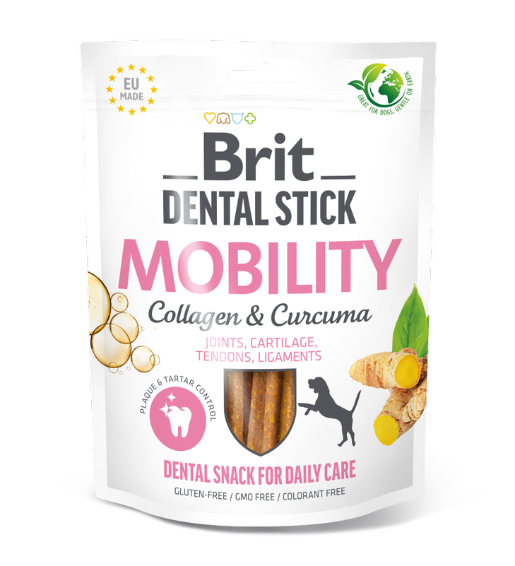 Dental stick mobility collagen curcuma brit