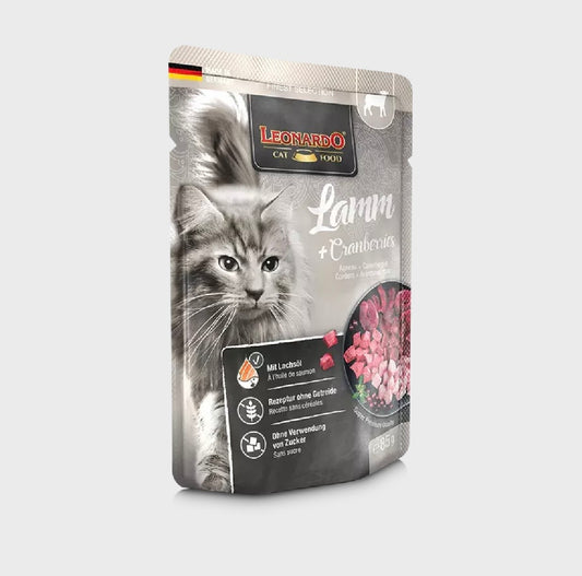 Pâtée chat agneau & canneberges