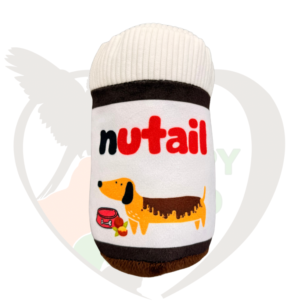 Peluche pot de nutella nutail