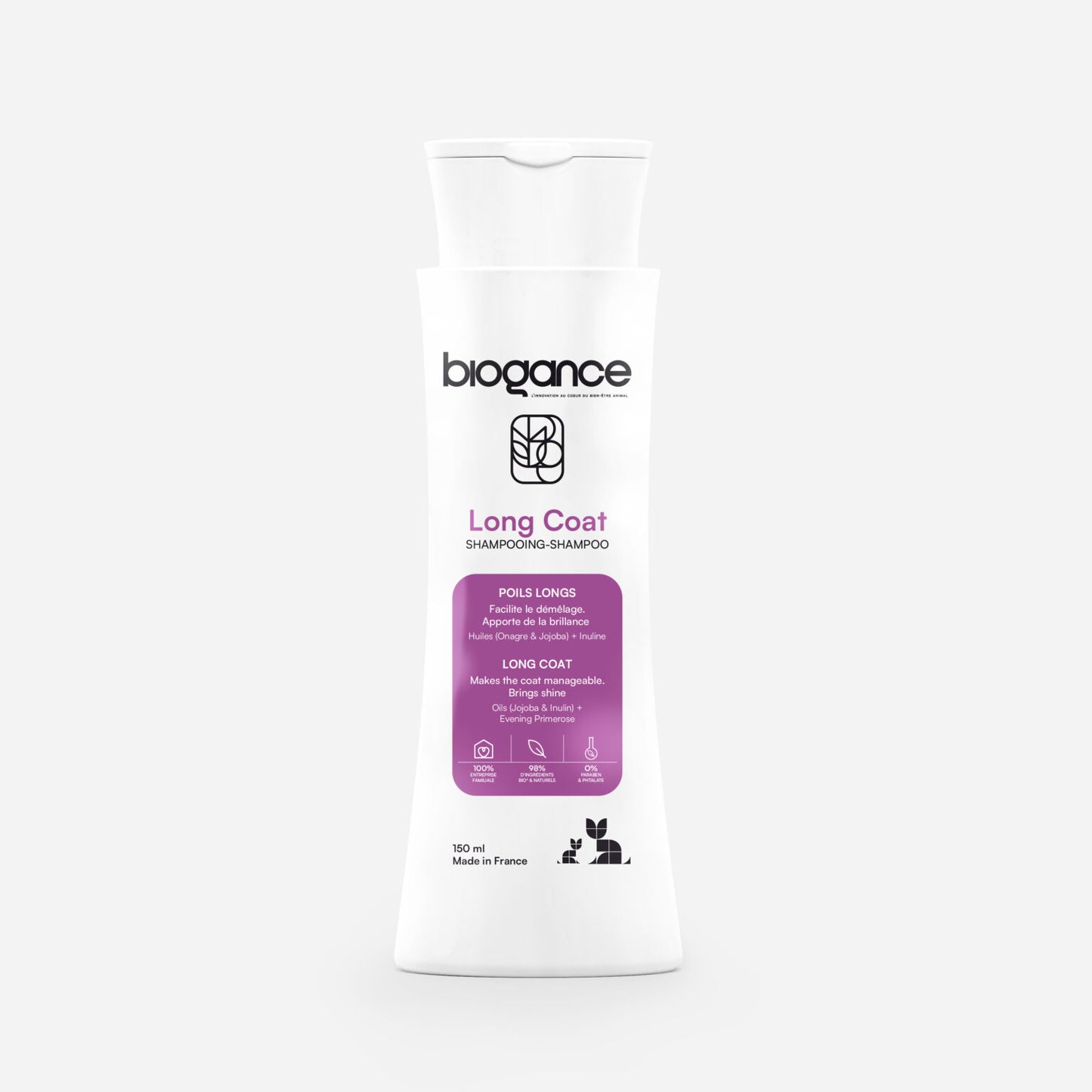 Shampoing poils long
