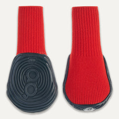 Bottes pour chien avec applicateur par 4 rouge