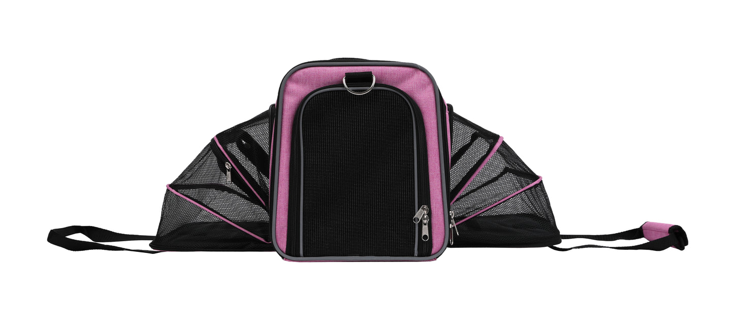 Sac camping rose
