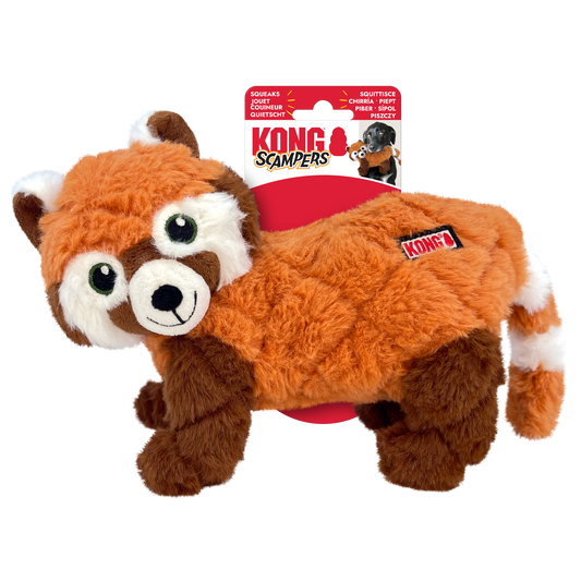 KONG Scampers panda roux