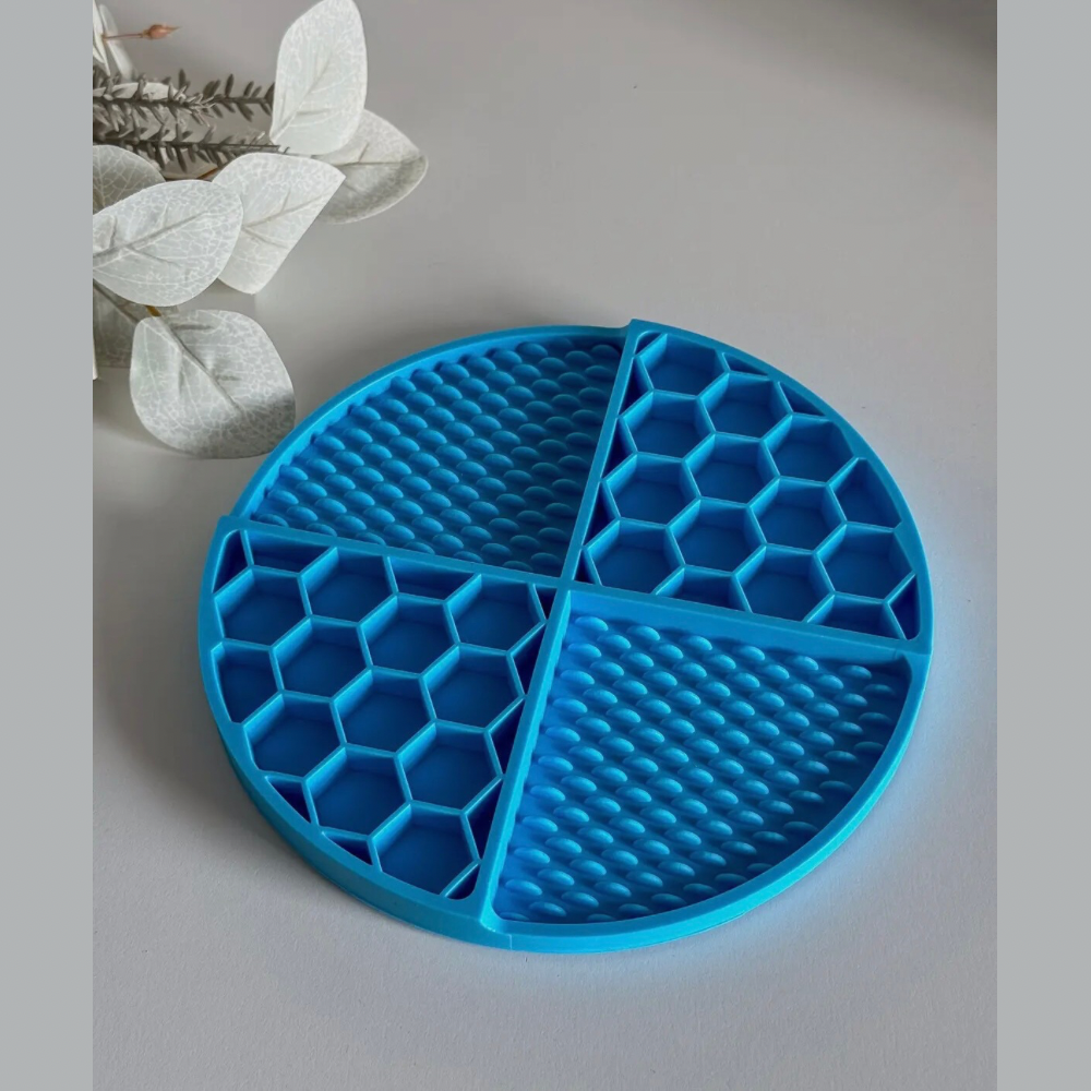Tapis de lèche double niveau
