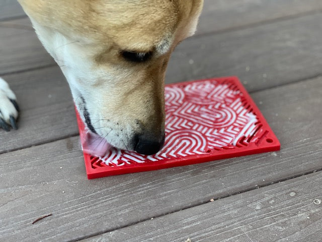 Tapis de léchage cœur L sodapup