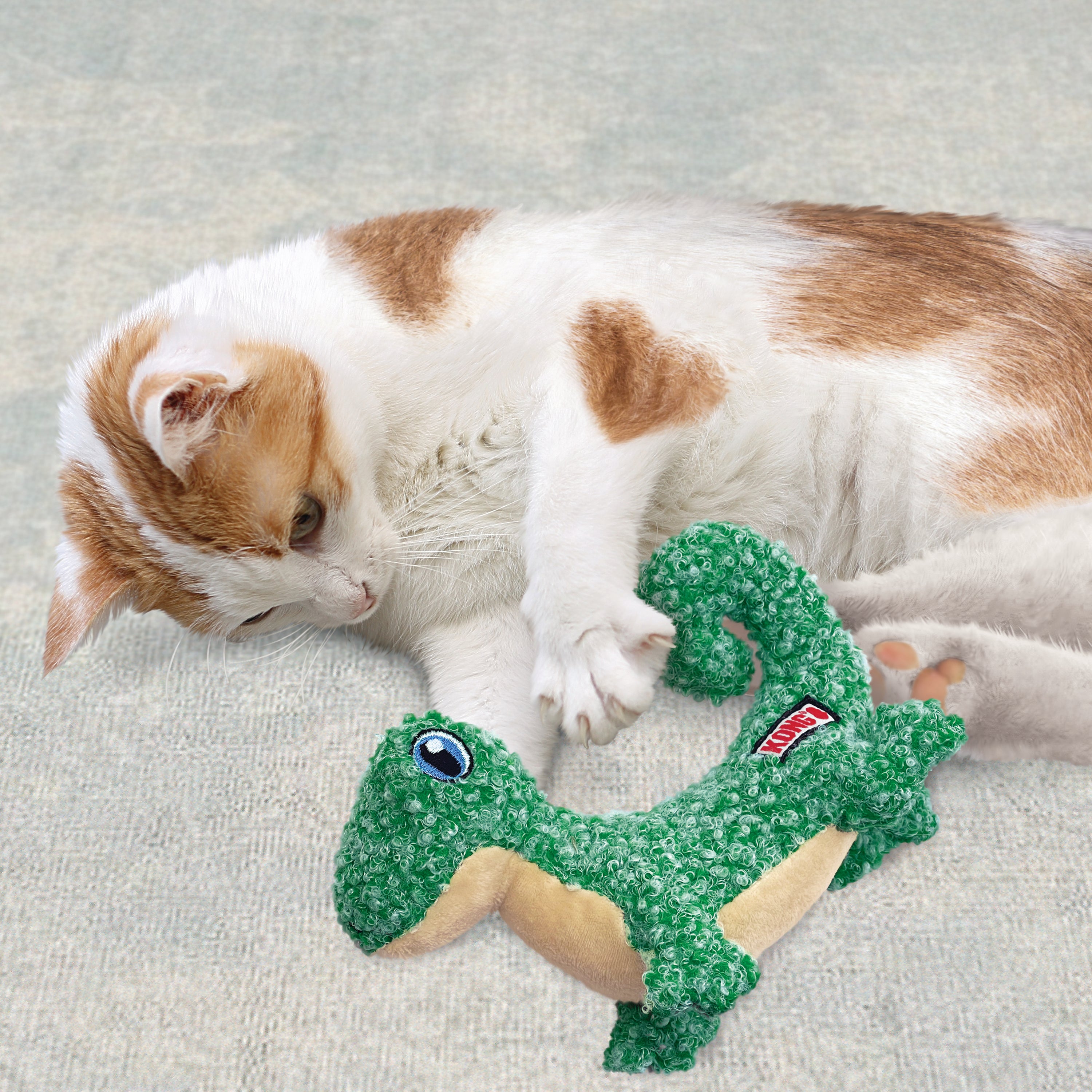 Kong cat luvs Lizard