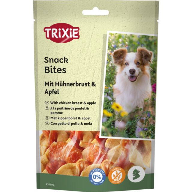 Bites à la poitrine de poulet et pomme