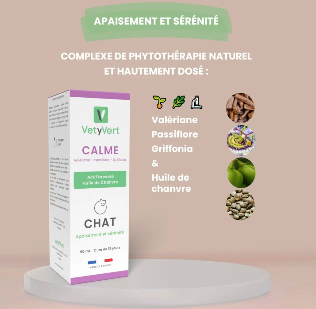 VetYVert Calme chat