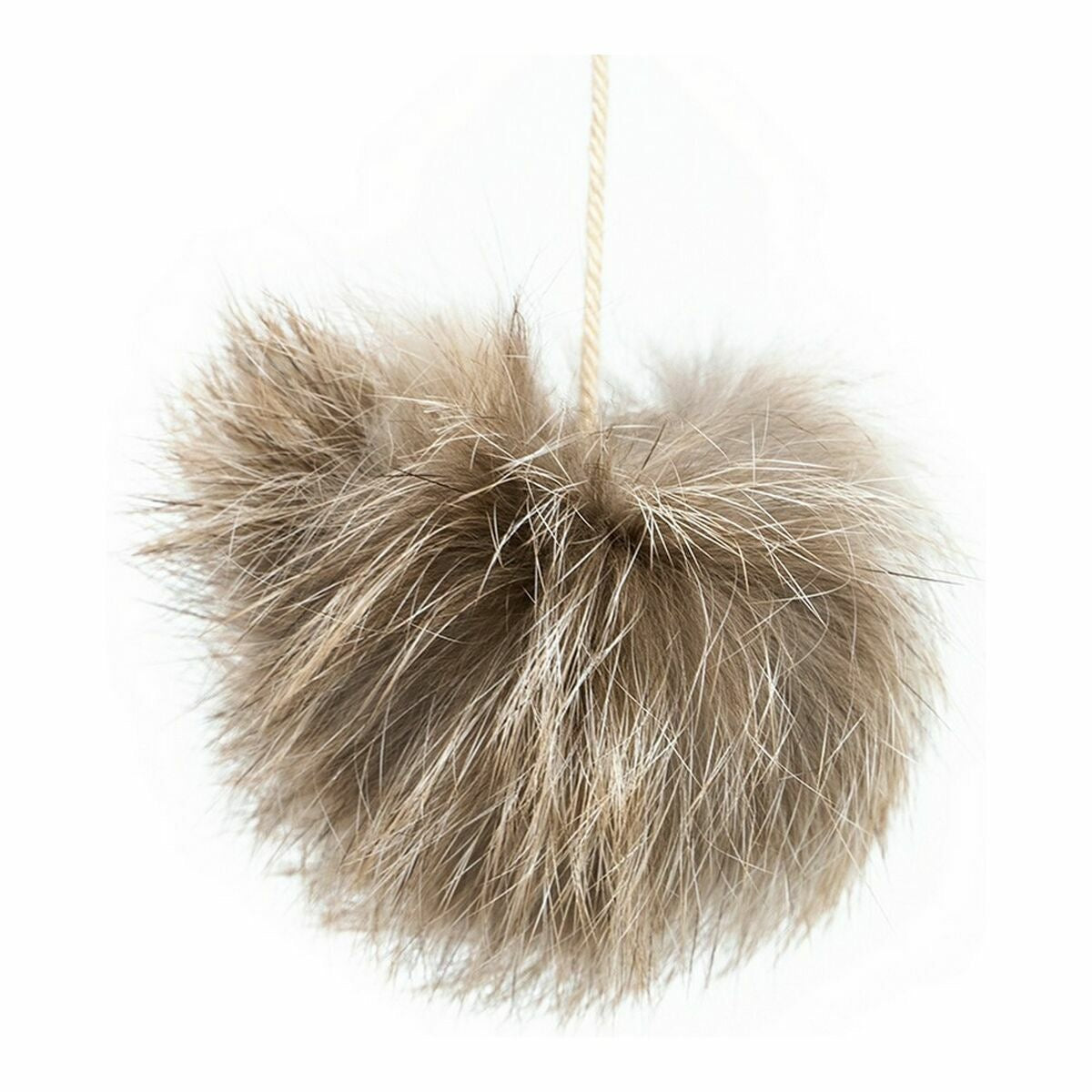 Canne à pêche naturelle pompon