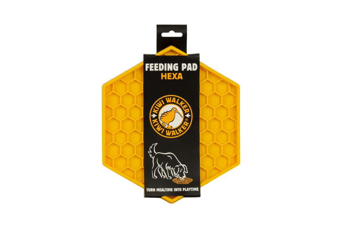 Tapis de léchage hexagonal kiwi Walker