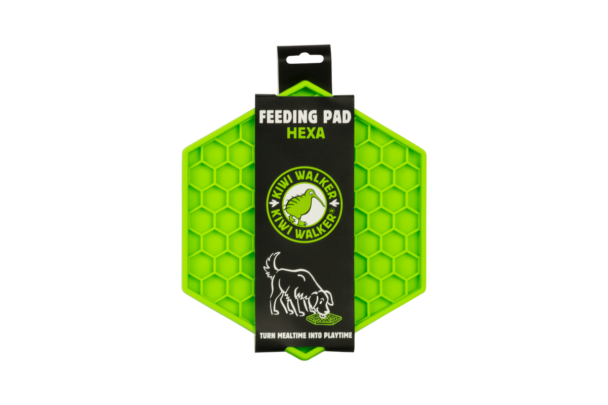 Tapis de léchage hexagonal kiwi Walker