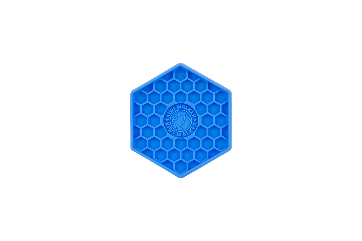 Tapis de léchage hexagonal kiwi Walker