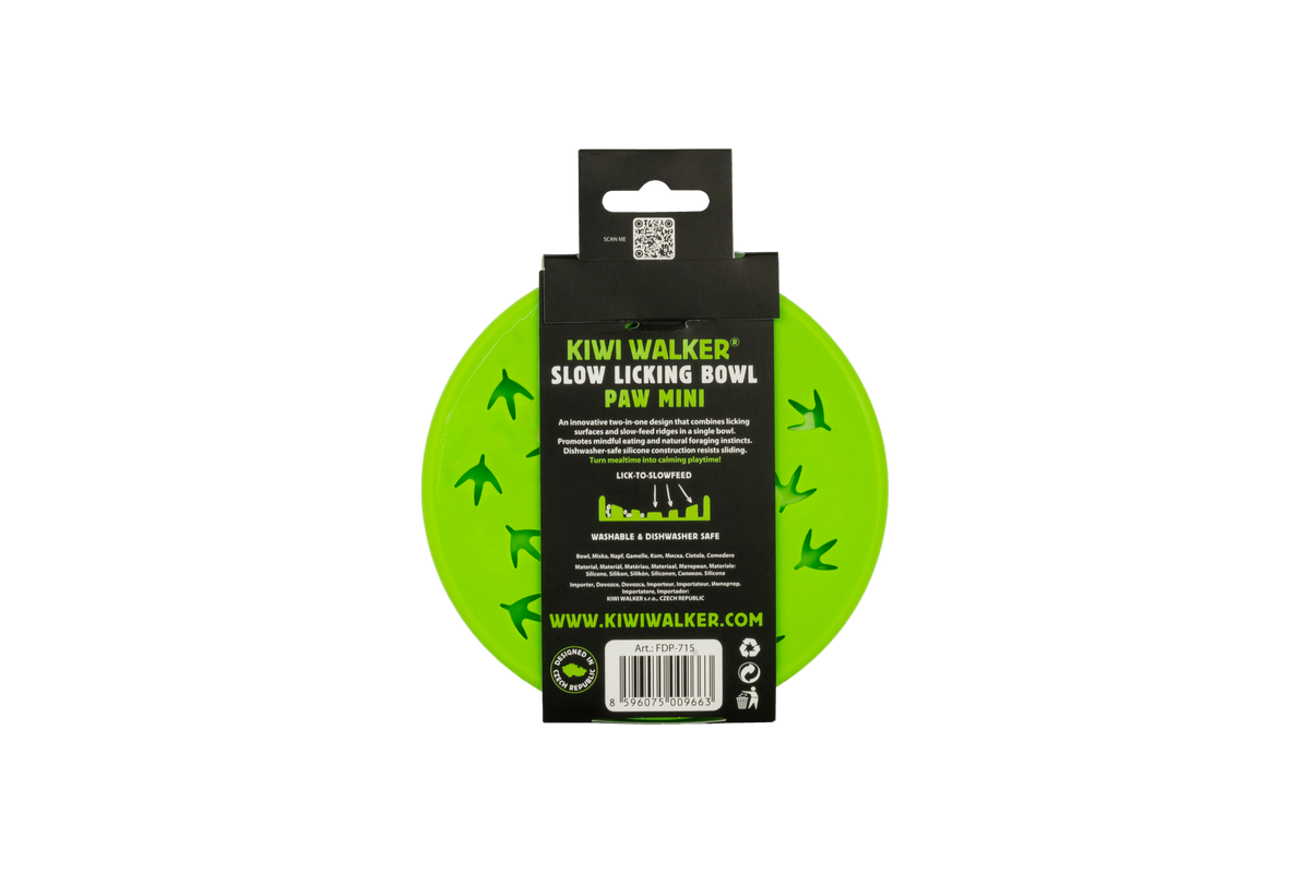Tapis de léchage pattes kiwi Walker