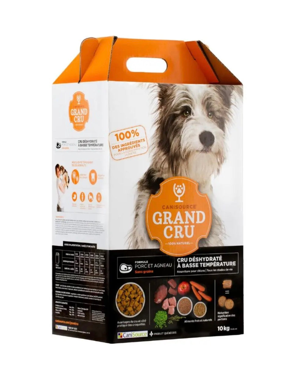 Grand cru porc agneau sans céréale