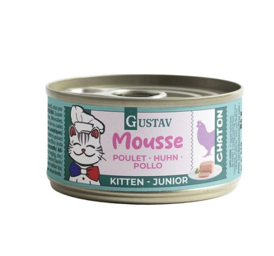 Mousse chaton poulet