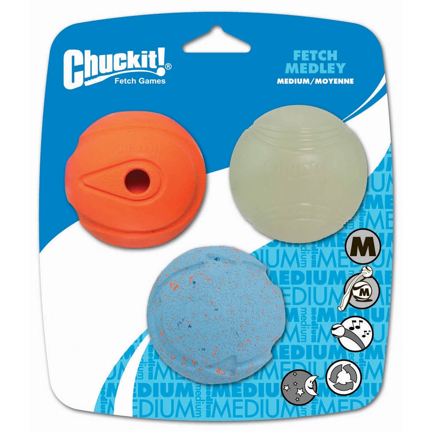 CHUCKIT TRIO BALLES