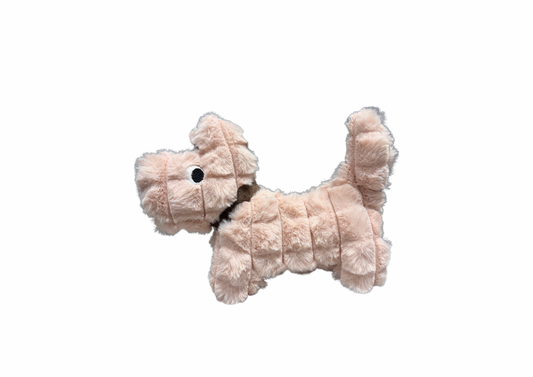 Peluche Chien côtelé