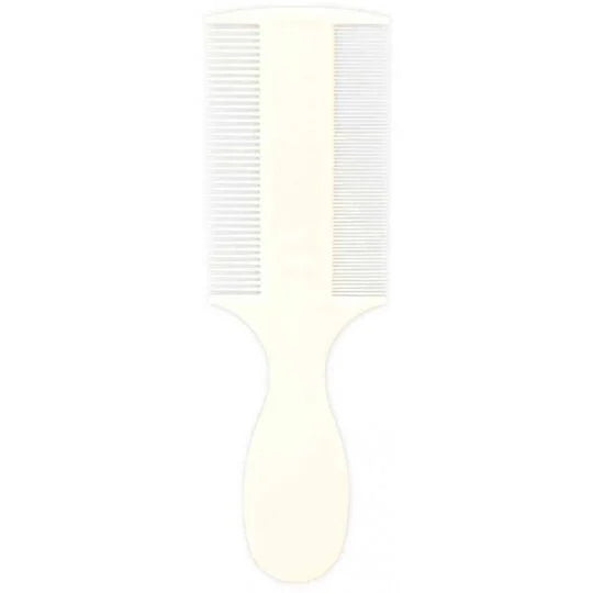 PEIGNE DOUBLE ANTI PUCES AVEC POIGNEE