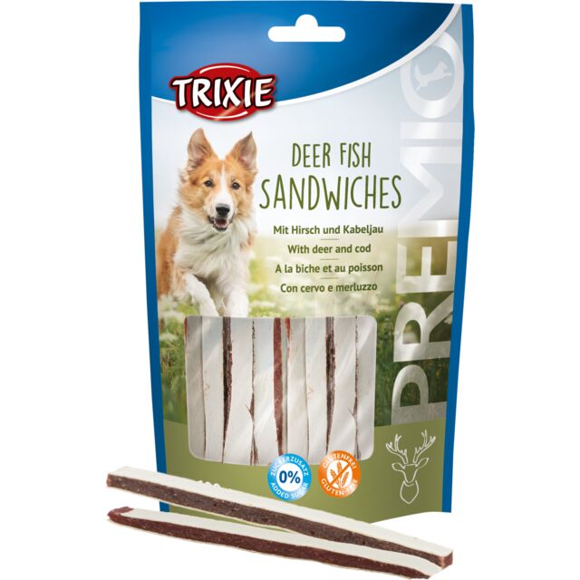 Friandises biche et poisson