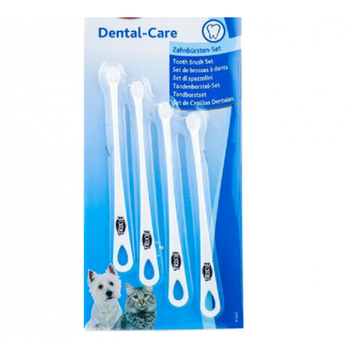 Set de brosses à dents 15cm x4