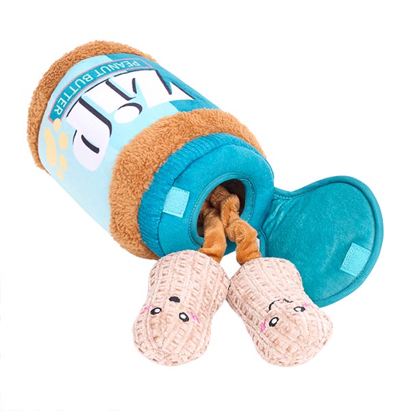 Pot de beurre de cacahuètes Zippy paws burrow