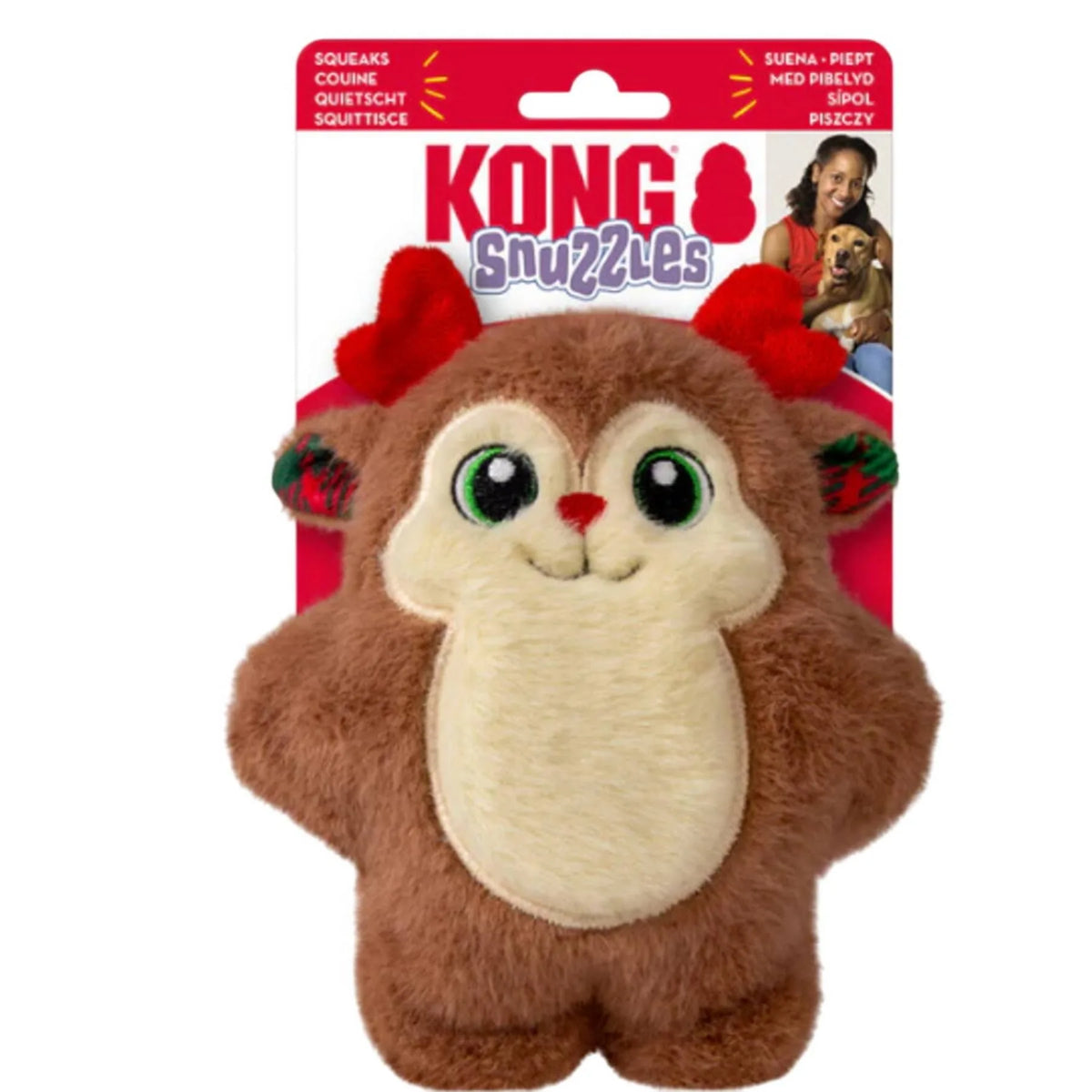 Kong snuzzles renne