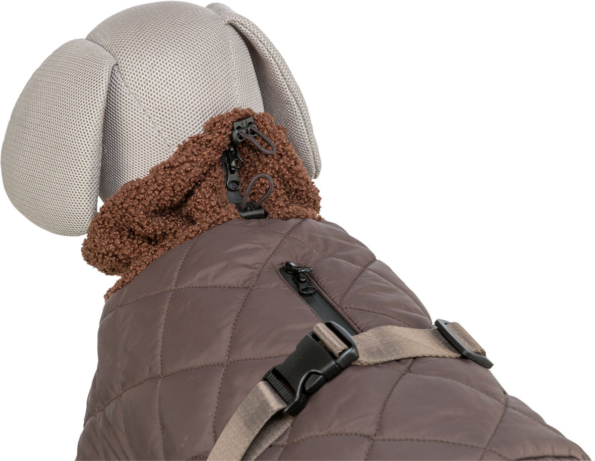 Manteau Minot Sherpa brun