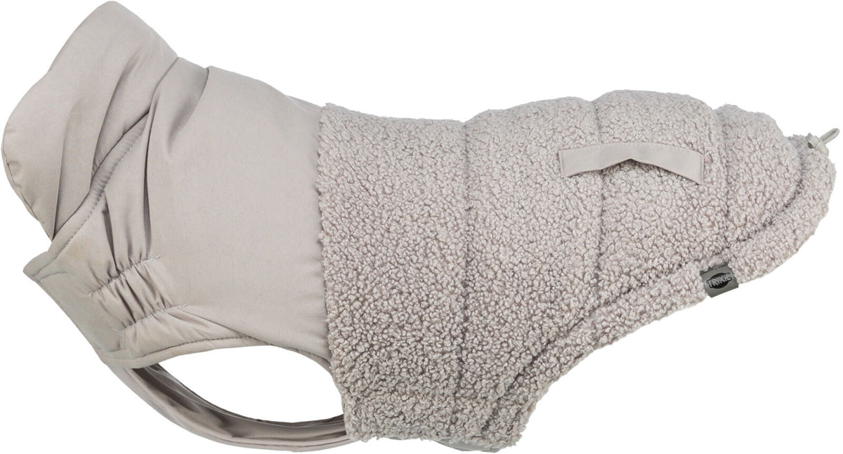 Manteau Ajou taupe gris