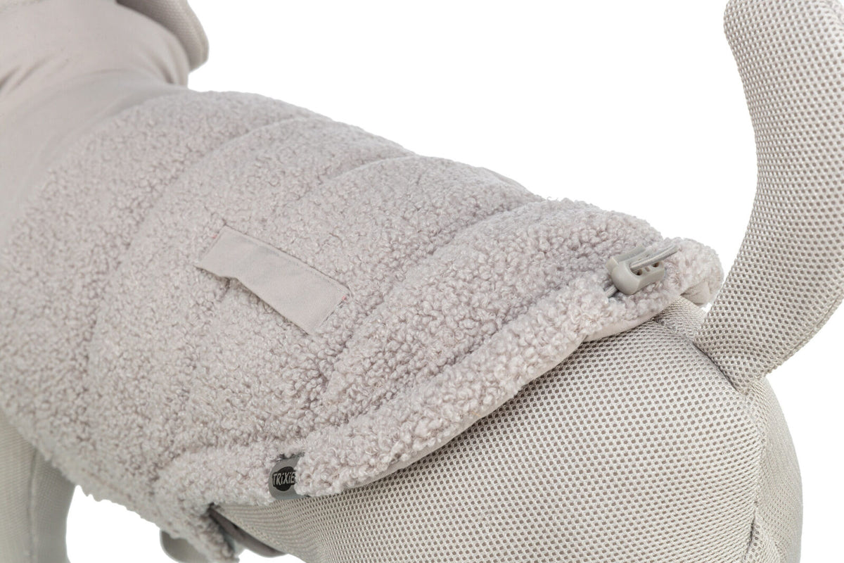 Manteau Ajou taupe gris