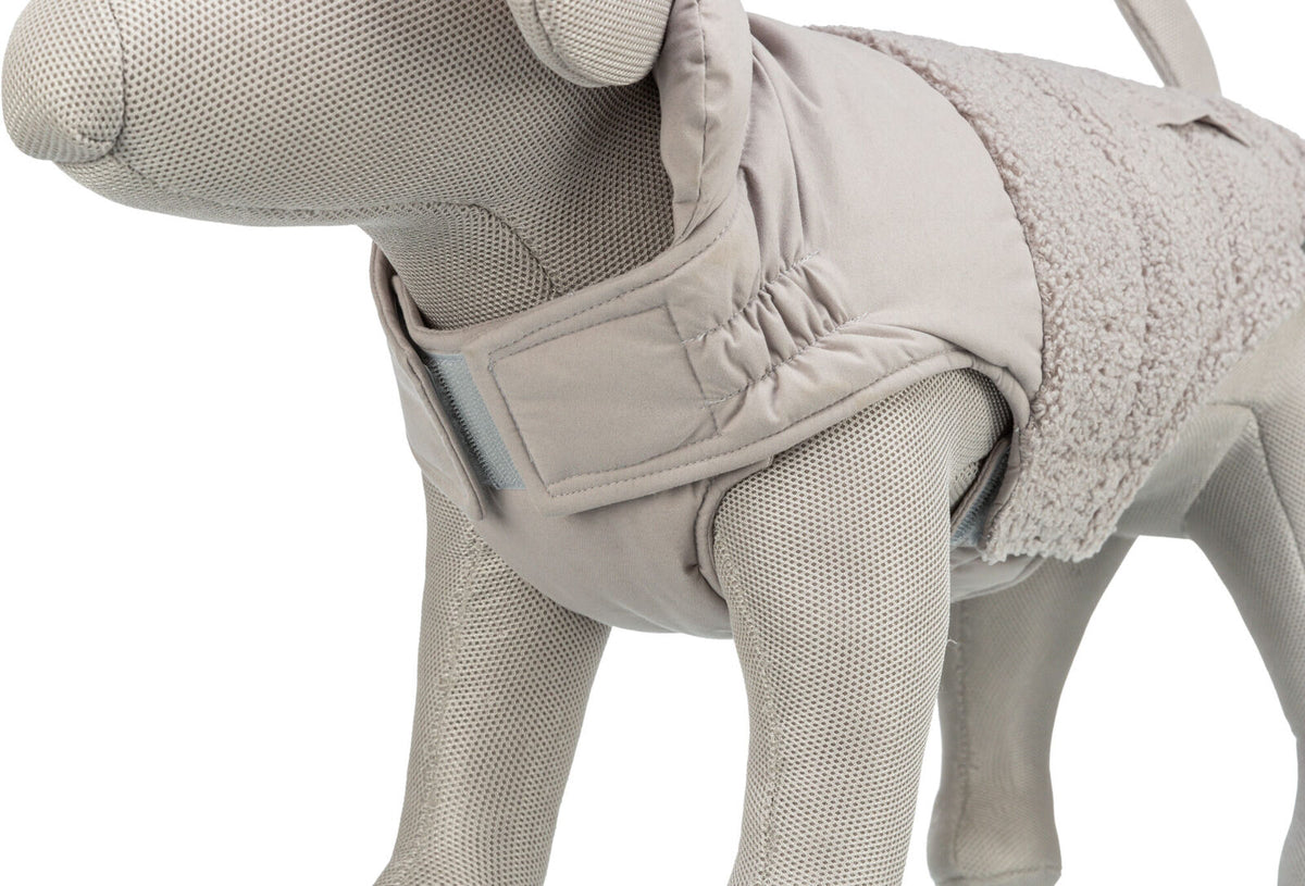 Manteau Ajou taupe gris