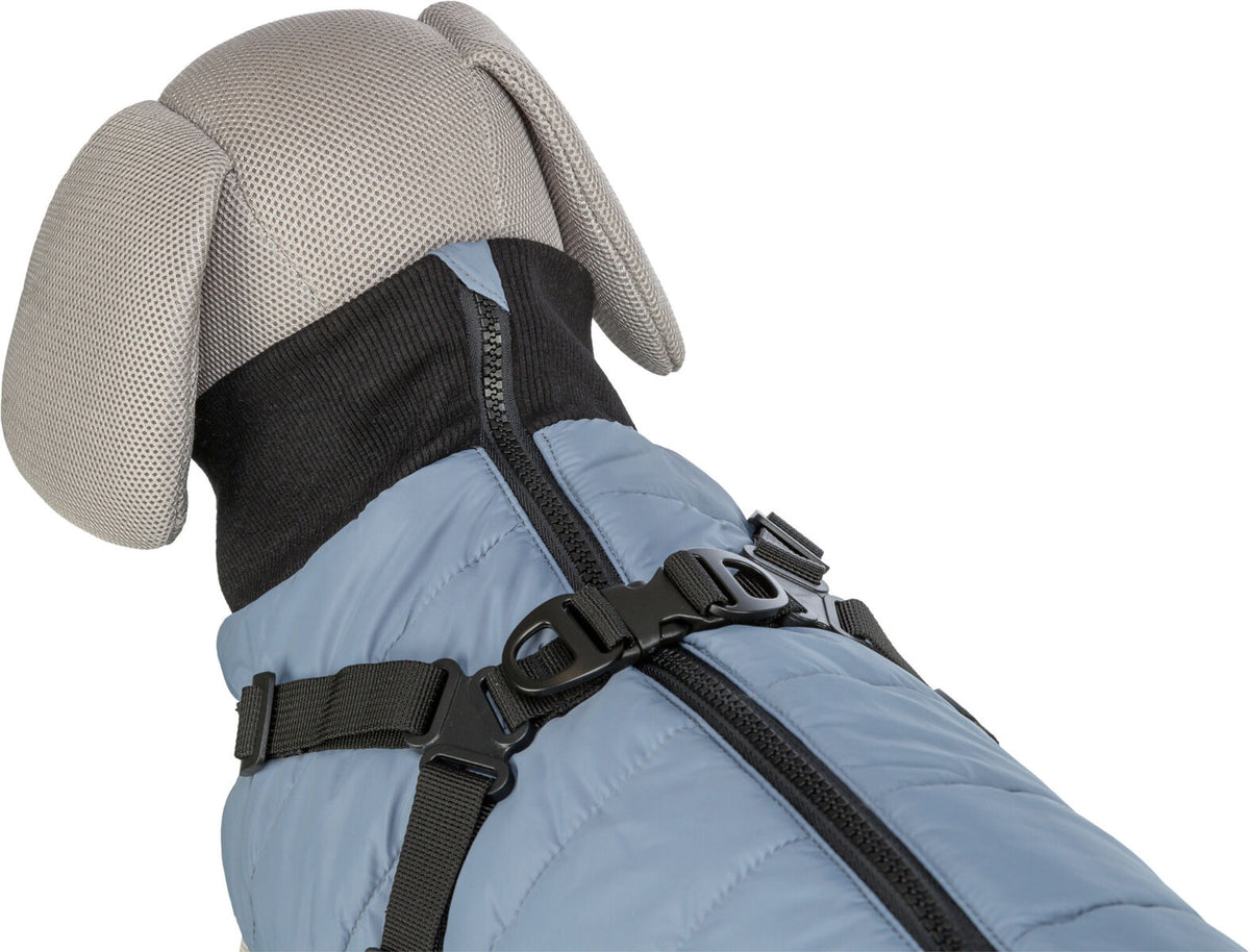 Manteau Pontis avec harnais Bleu gris