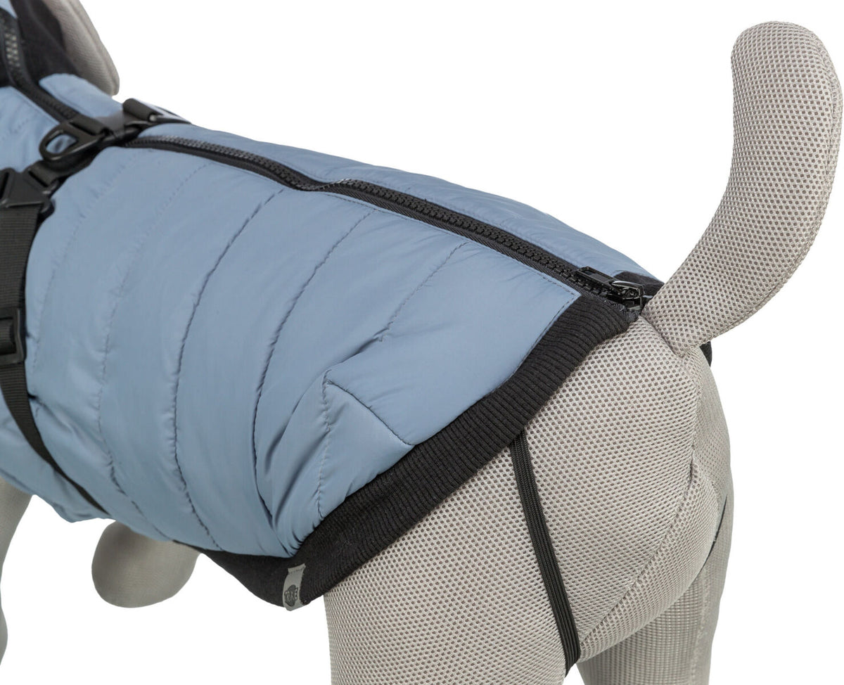 Manteau Pontis avec harnais Bleu gris