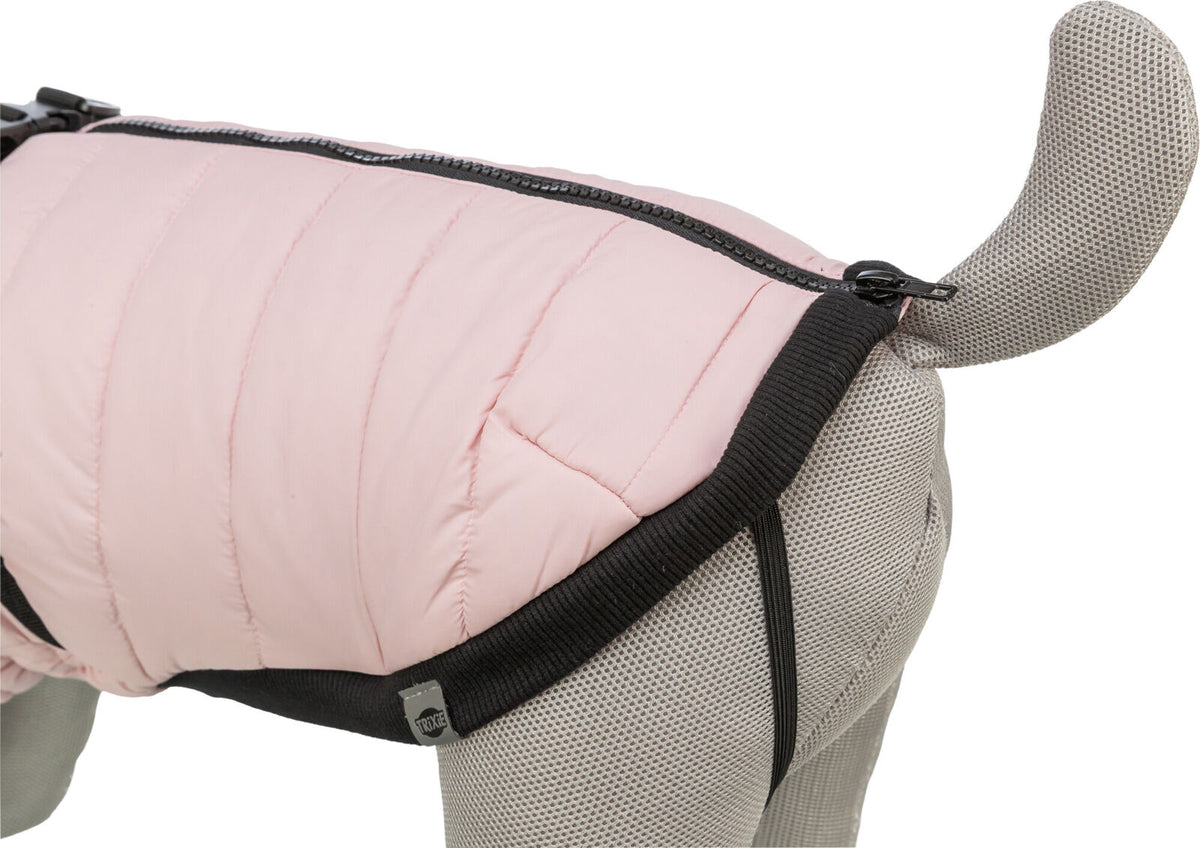 Manteau Pontis avec harnais rose