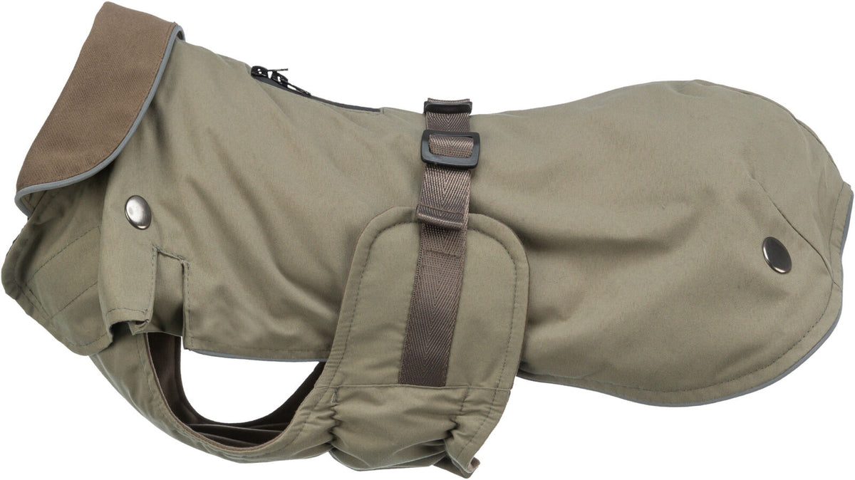 Manteau Hermy vert olive