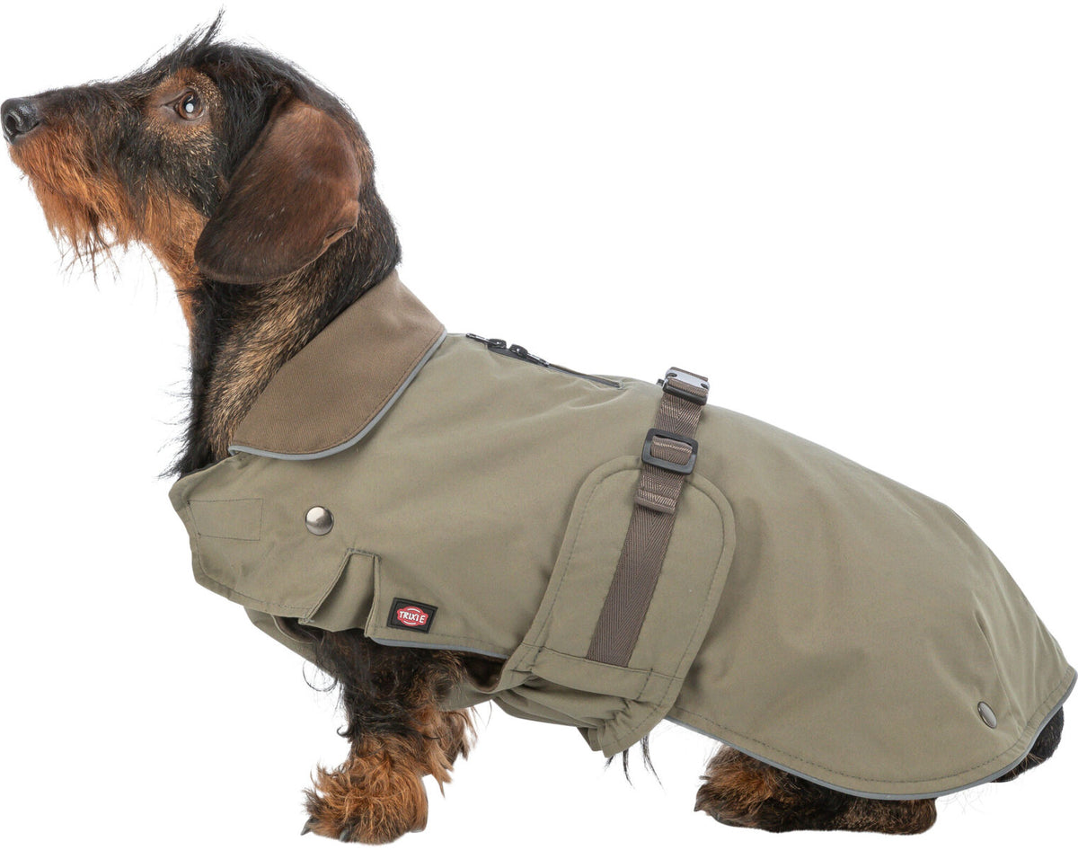 Manteau Hermy vert olive