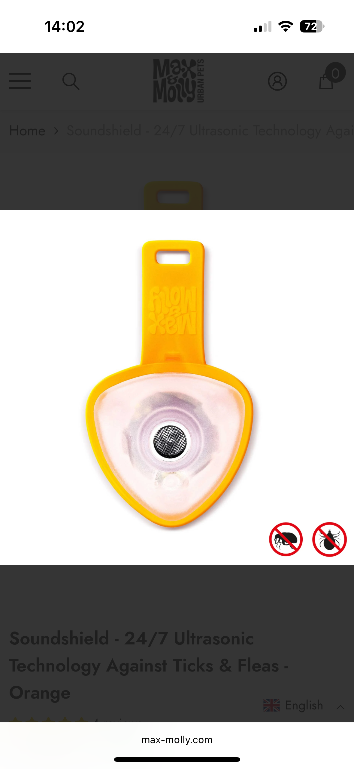 Soundshield anti puces et tiques