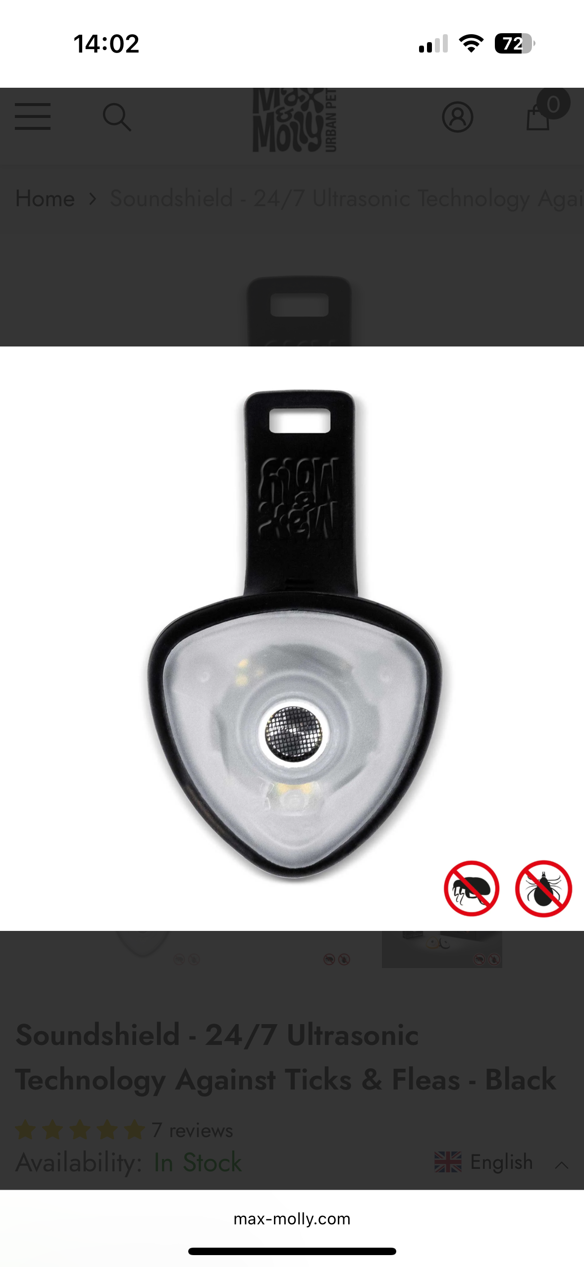 Soundshield anti puces et tiques