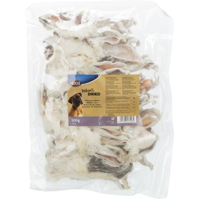 OREILLES DE LAPINS AVEC POILS 500G