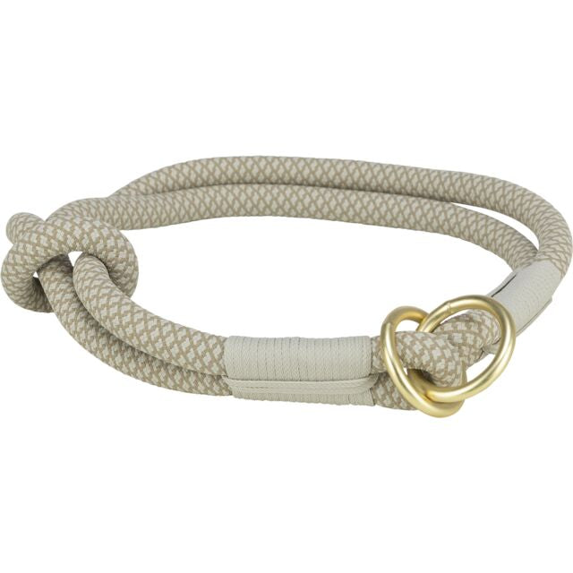 COLLIER SOFT ROPE GRIS/ GRIS CLAIR