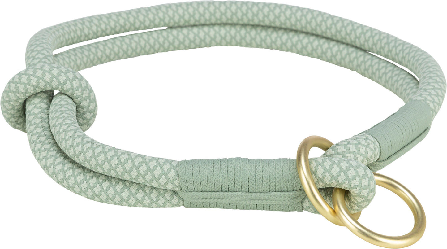 COLLIER SOFT ROPE MENTHE/SAUGE