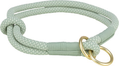 COLLIER SOFT ROPE MENTHE/SAUGE