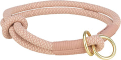 COLLIER SOFT ROPE ROSE/ROSE CLAIR