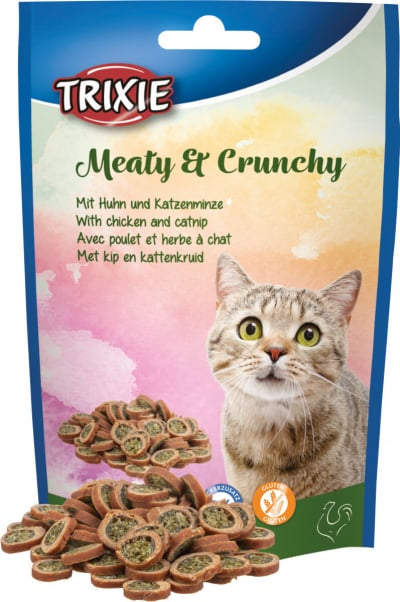 Meaty & Crunchy poulet catnip