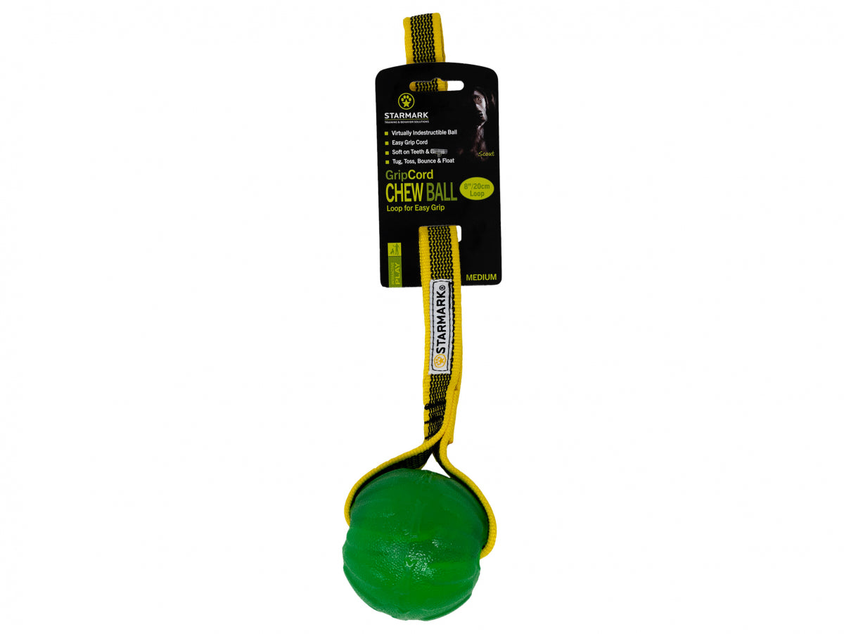 Starmark GripCord Chew Ball Medium