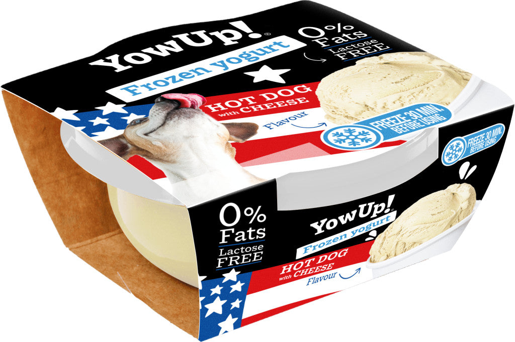 Glace hot dog fromage Yow Up