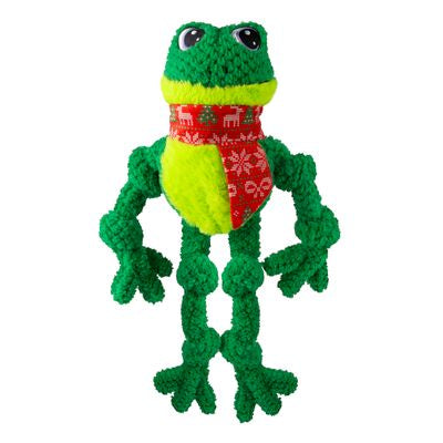 KONG knots frog L/XL Holiday