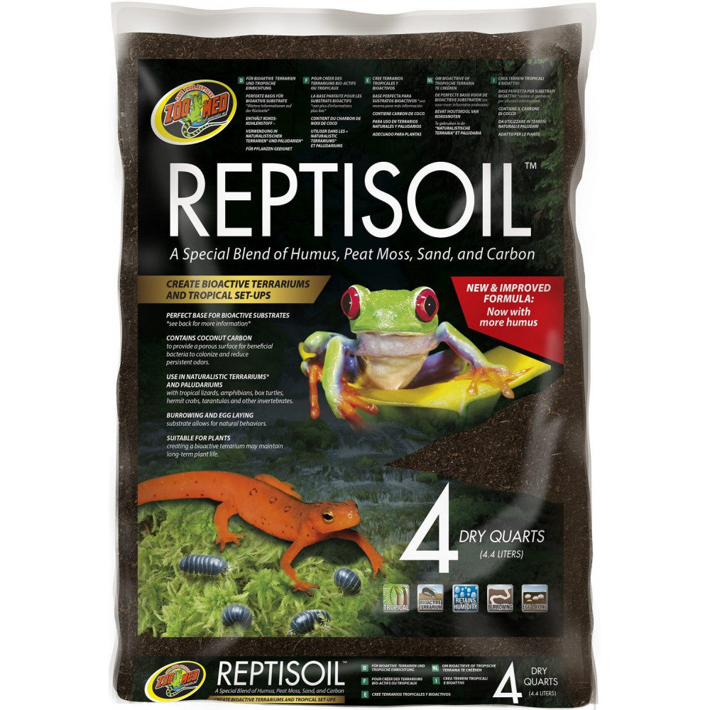 Reptisoil Substrat 4 en 1 Zoomed