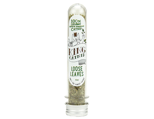 King Catnip Herbe à chat déshydratée en tube