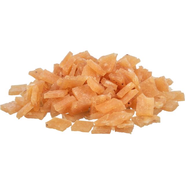 Cube blanc de poulet et crevettes
