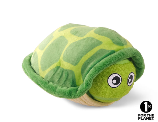 Peluche avec balle tortue